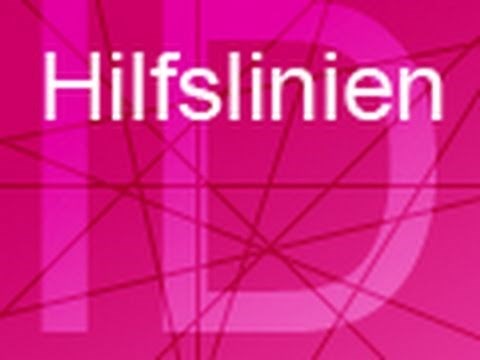 Adobe® InDesign®: Hilfslinien