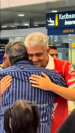 Ajith Kumar in Malaysia for Sepang 12H – Exclusive Airport Video! 🇲🇾🔥 #ajithkumar #ajith