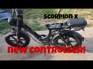 juiced scorpion x gets new controller. sabvoton 7245