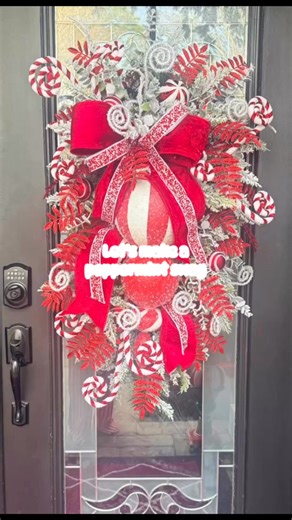 ✨ Peppermint perfection in the making ✨ Here’s a little fast-forward magic as I build this bold holiday peppermint swag. Layer by layer, ribbon by ribbon, it comes to life. If you love watching luxury Christmas design come together. tap that like and share it with a friend who’s decorating too. 🎄 Want more behind the scenes tutorials and VIP inspiration? 🌲Tap the link in comments to join us. #ChristmasSwag #PeppermintChristmas #HolidayDesigner #ChristmasDecorIdeas #LuxuryHolidayDecor #HolidayS