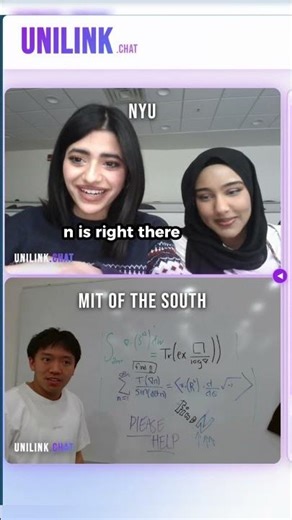 NYU girls knows MIT LEVEL Math #college #omegle #omeglefunny #funny #troll #compsci