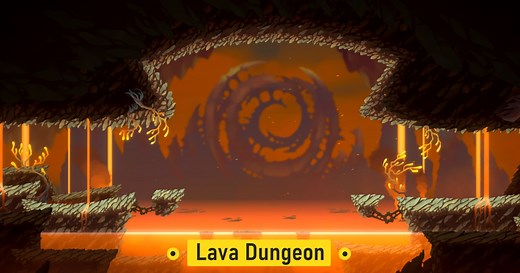 2D Lava dungeon | 2D Environments | Unity Asset Store