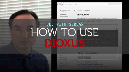 How to use Dioxus | A new library for cross-platform apps in Rust