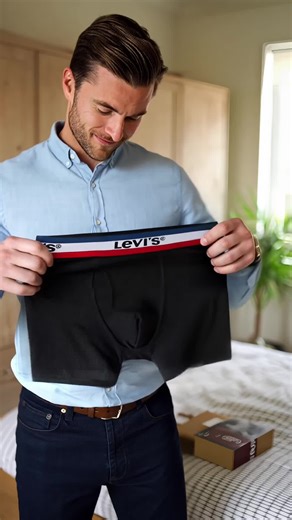 Upgrade his underwear drawer with legendary Levi’s comfort! 🩲🔥 This 5-pack of boxer briefs is made from stretchy premium cotton — soft, supportive, and perfect for all-day wear. The ultimate gift for any man. #MensUnderwear #Levis #FathersDayGift #TikTokMadeMeBuyIt #DealDrops