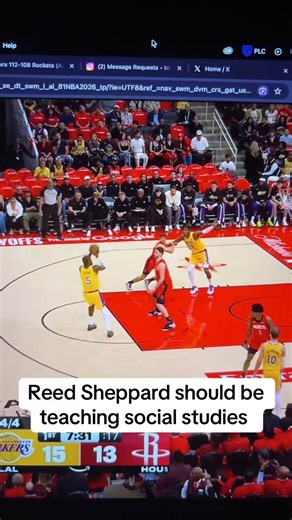 Yall don’t even understand the amount of pressure that was put on Reed last night.. his coach plays him 10 mins the previous game and has played with his minutes all season. Just for game 3 a must win and the coach is like here go take 20 shots and create your own.