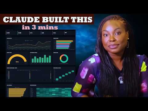 I Created a Full Dashboard in 3 Minutes Using Claude AI (No Code)