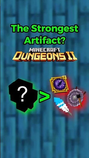 The ACTUAL Strongest Artifact In Minecraft Dungeons