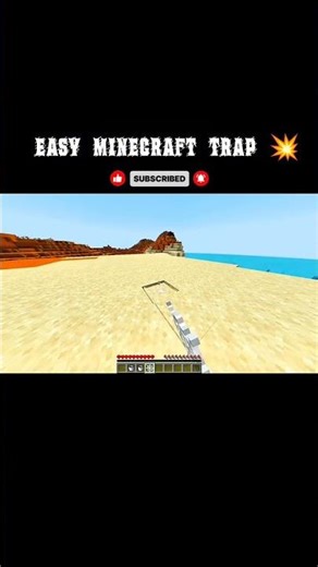 Easy trap 🪤 #shortsfeed #gaming #minecraft #indvssa #trendingshorts #indianvehiclesimulator3dgame