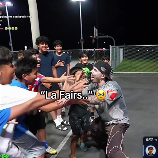 Braeden hits crazy 3 pointer than hits his viral meme La Fairs #Braeden #lafairs #twitchclips #fyp #trending