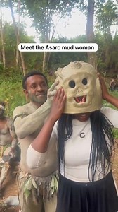 I became an Asaro mudwoman in Papau New Guinea 🇵🇬 #dianadaisygau #papuanewguinea #papuanmen | Diana Daisy -Gau