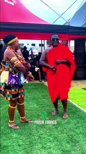 Oheneba Jude & Beautiful Lady Wow Crowd with Stunning Kete Dance at Ghanaian Funeral