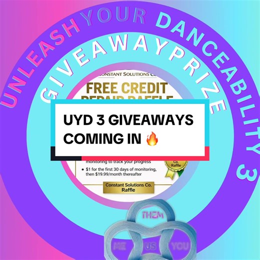 If you didn’t know, Unleash Your Danceability 3 is happening Saturday, April 18th Mill Kat Healing Arts and you don’t wanna miss out on the chance to win some AMAZING prizes!! #Giveaway #community #UYD #ForYou #Events