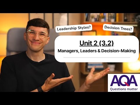 Unit 2 (3.2) – Managers, Leadership & Decision Making | AQA A-Level Business (Revision)