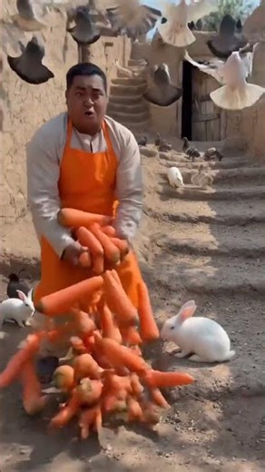kabutar and rabbit🐇 viedo