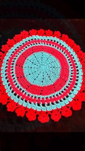 Crochet Doily | Crochet Thaalposh #crochetmotif #easy #tablecloth #crochet
