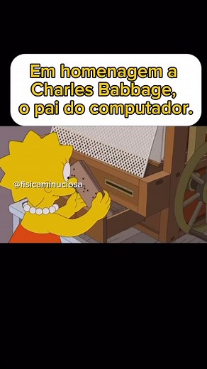 Nascido em 26 de dezembro de 1791, Charles Babbage foi um matemático britânico. Ele é chamado de “pai do computador”, tendo inventado o primeiro computador mecânico (o mecanismo de diferença) e uma versão melhorada e programável (o Analytical Engine). | Física Minuciosa