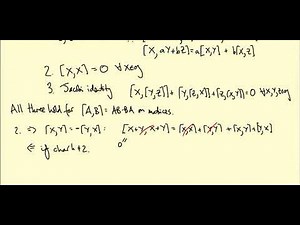 Lie groups and Lie algebras: Lie algebras