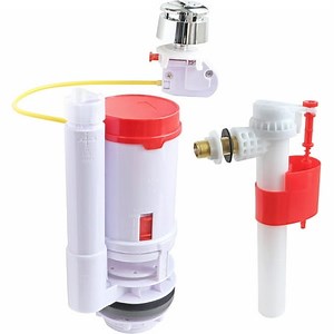 Efficient Dual Flush Valve, Universal Fit Fill Valve, Push Button Kit for Quick Install, Water-Saving Certified - Walmart.ca