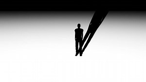 Man, Tunnel, Zoom, Light, Rays