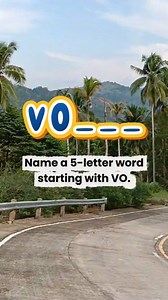Name a 5-letter word starting with VO. #ThinkFast #ChallengeYourMind #SolveThis #WhatIsThis | What is this?