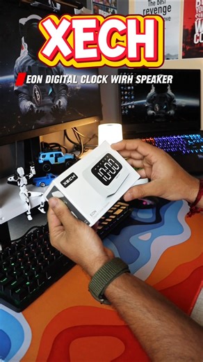 XECH Digital Desk Clock & Speaker Unboxing 🔥#deskclock #digitalclock #unboxing