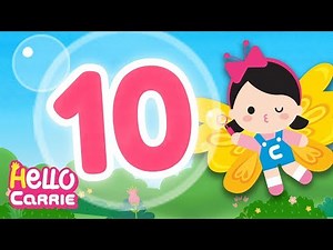 Ten Little Carrie Pop | English Songs
