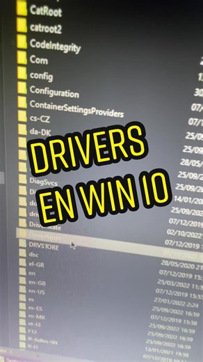 ¿Dónde Guardar los Drivers en Windows 10?