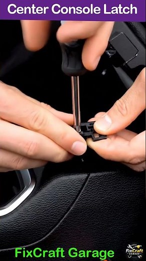 Console Won’t Close $4 Fix 💸#automobile #carrepair #cheapcarfix #carhacks #autocare #carrepairshorts