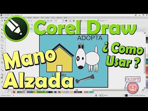 corel draw mano alzada