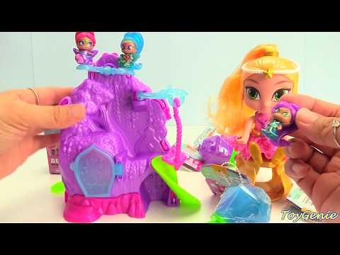 Unboxing Shimmer and Shine Leah's Teenie Genie Vanity Playset Surprises