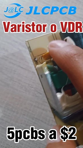 VDR o Varistor #student @JLCPCB #jlcpcb #electronic