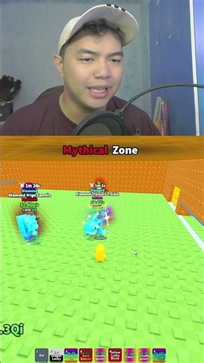 I was chased by 67 lightning bolts, very fast.