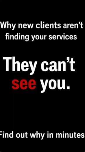 How can you build a hair clientele if no one can find you?