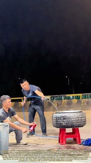 Blasting the Bead: How a Flammable Spray Seats a Stubborn Tire on a Wide Rim
