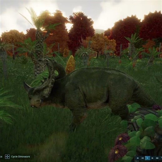 Sinoceratops Up Close – Jurassic World Evolution 2 Gameplay