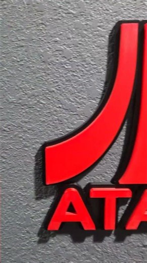 Printing an Atari Logo for Our Retro Game Wall (Bambu X1C)