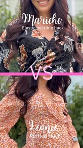 The competition is on! Which is your favorite? ➡️The Marieke with an elastic hack ➡️The Leonie with a ruffle hack Learn how to make both of these dresses with these hacks over on our YouTube Channel! Find the video through the link in our bio or search Ellie and Mac Patterns on YouTube 😀❤️ 💖Video from Vanessa @nessasewspdf #ellieandmac #ellieandmacpatterns #ellieandmac_patterns #sewinghacks #sewingtips #sewingfun #sewingvideo #sewingtutorials #learntosew #howtosew #youtubesewing #sewing | Elli
