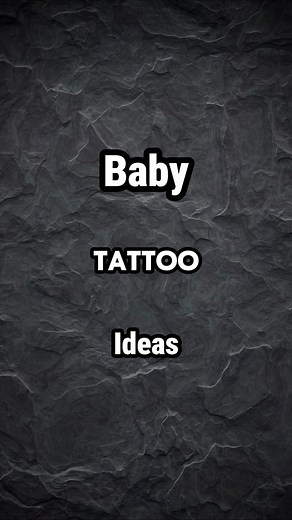 Baby tattoo ideas#tattoo #tattoos #tiktok #tattooideas #fyp | baby tattoo ideas