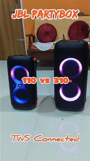 👉Feel The Vibes 🎧 JBL Partybox 110 & 310 | Powerful TWS Sound Test🔥
