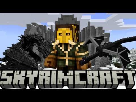 Becoming a MINECRAFT YouTuber using only SKYRIM