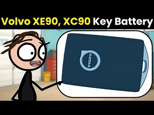 How to Change Volvo XE90, XC90 Key Fob Battery (Step by Step Guide)
