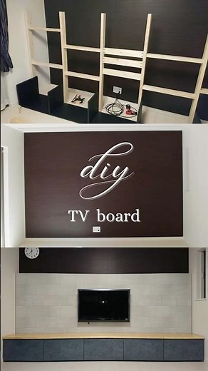 壁一面をDIY！憧れの「壁掛けテレビ」作ってみた