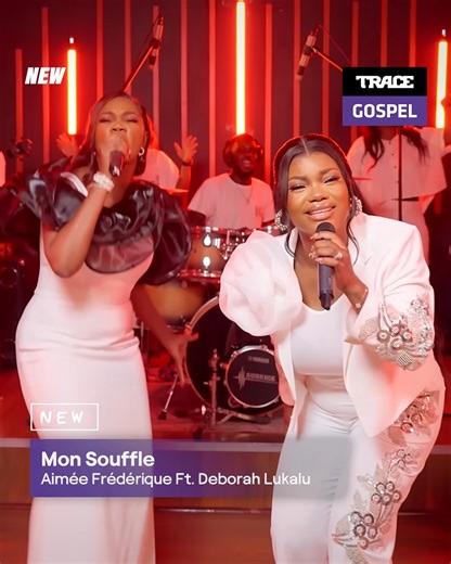 175K views · 8.1K reactions | "Ils me demandent où est ton Dieu, ils veulent me convaincre que Tu es mort. Je leur dirai que Tu es vivant et qu’ils peuvent prendre mon souffle de vie en témoignage." 'MON SOUFFLE', le nouveau single d'#AimeeFrederique en featuring avec Deborah Lukalu, est en rotation en ce moment sur Trace Gospel | Canal+ 138! #New #MonSouffle #AimeeFrederique #DeborahLukalu #HomeOfGospelMusic #WeAreGospelMusic #TraceGospel | TRACE Gospel | Facebook