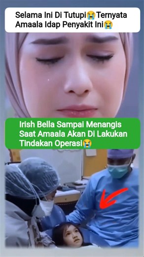 IRISH BELLA TAK KUASA MENAHAN TANGIS😭AMAALA IDAP PENYAKlT INI😭#irishbella #haldysabri #beritaterbaru
