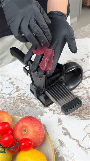 308K views · 705 reactions |  Speed Up Your Cooking Game ️ Effortless slicing for meat, veggies, and more — made for modern, busy kitchens. #KitchenGadget #CookingTips #HomeChef #FoodInnovation #QuickCooking | Home Kitchen Supplies | Facebook