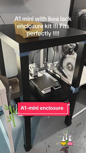 A1 Mini Enclosure with Ikea Lack Table Kit