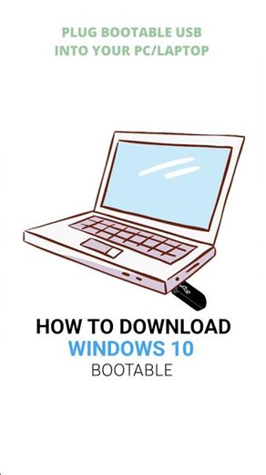 how to download windows 10 usb bootable #windows10 #aishorts