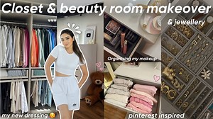 435K views · 12K reactions | my aesthetic closet & beauty room makeover|خديت ماريو جديد و رتبت حوايجي و المكياج殺(LAST EPISODE) | Sanaeslaaay | Facebook