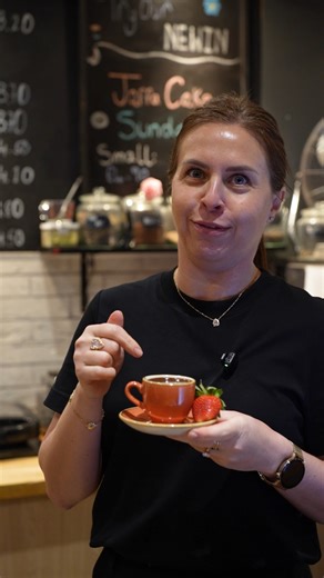 Meet the newest festive troublemaker… PURE hot chocolate 🍫✨ Real melted chocolate, a dash of milk, served in a tiny espresso cup because good things come in small, dangerous doses 😌 Sip it slowly… or finish it in one go, we won’t judge! | Miss Elephant