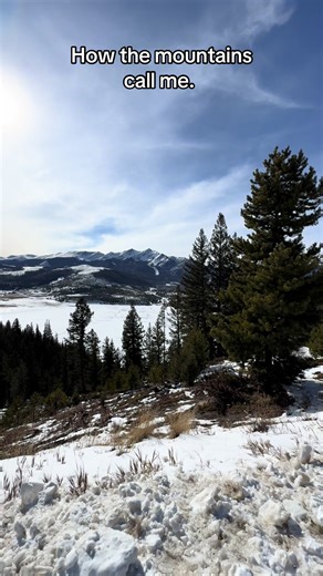 Do the mountains call for you like they do me? #mountain #colorado #rockymountains #fyp #funny